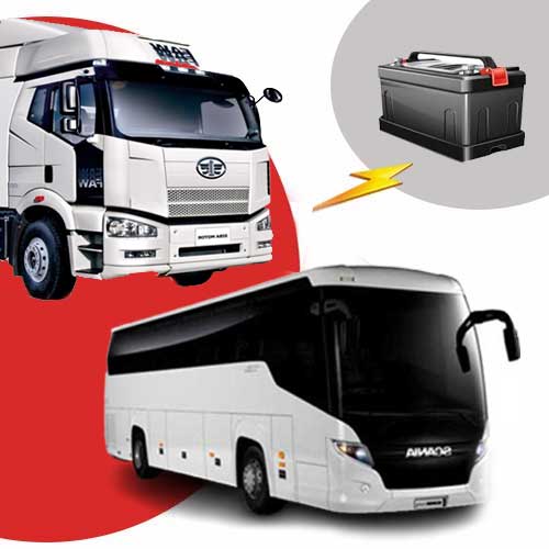 فروش باتری ماشین سنگین در همدان